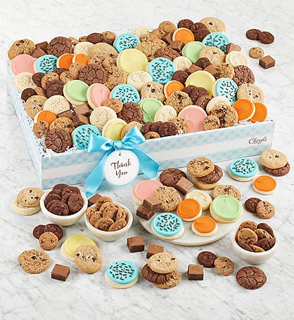 Cheryl’s Dessert Tray Gift Box - Grand - Thank You